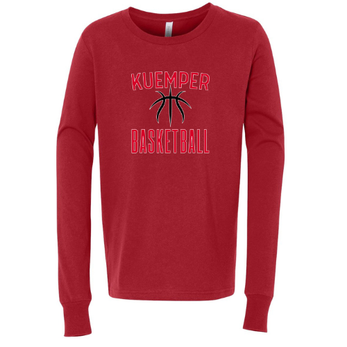 Youth Knights Basketball Long Sleeve