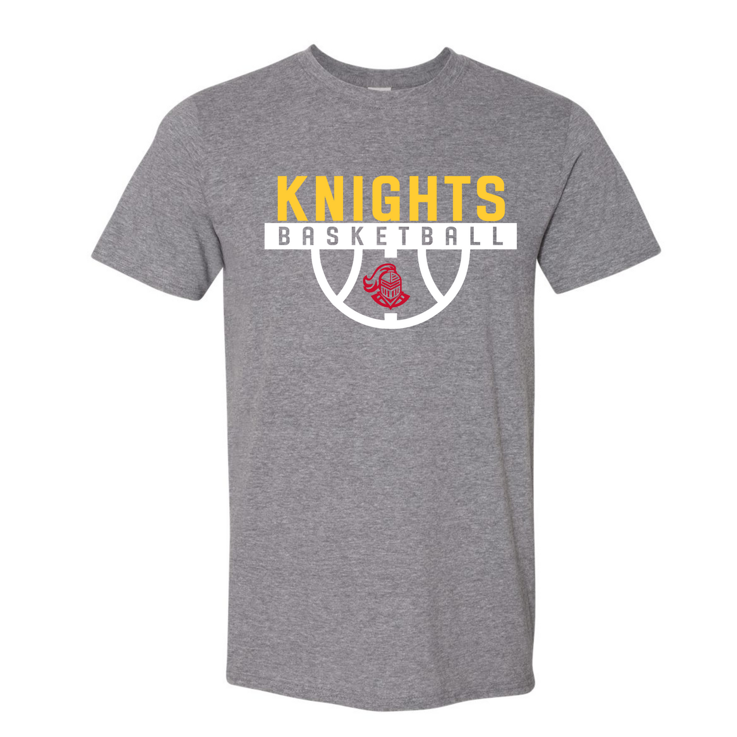 KNIGHTS Basketball Tee-*3 color options - short or long sleeve*