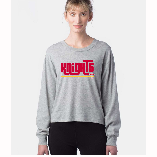 Alternative Apparel Women's Long Sleeve Crop