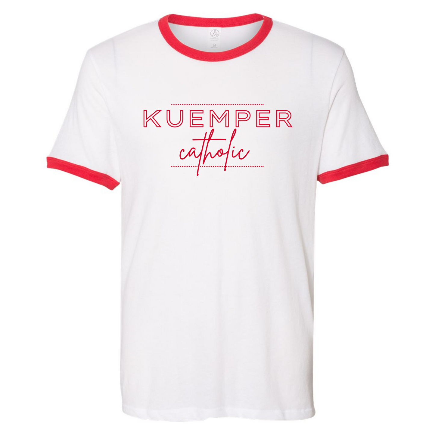 Kuemper Catholic Ringer Tee