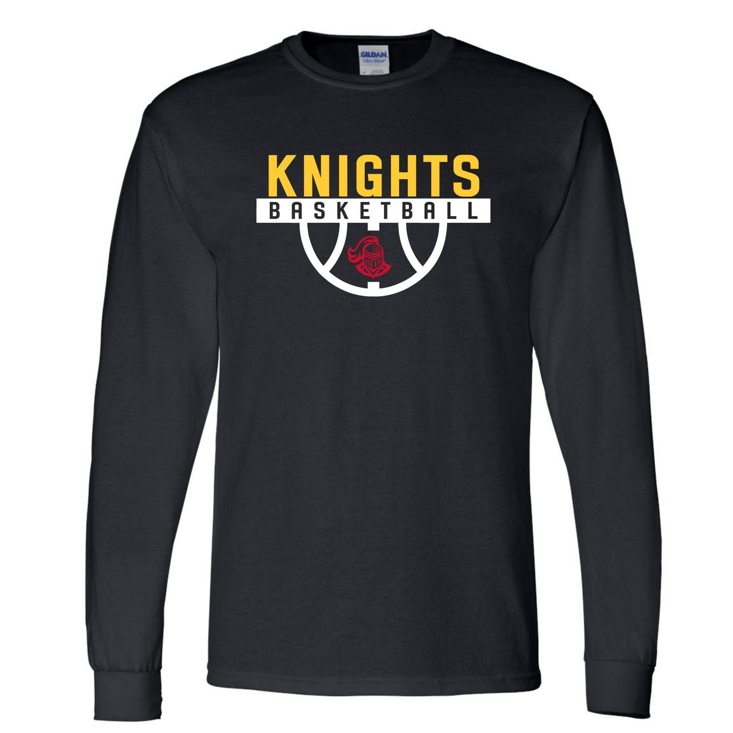 KNIGHTS Basketball Tee-*3 color options - short or long sleeve*