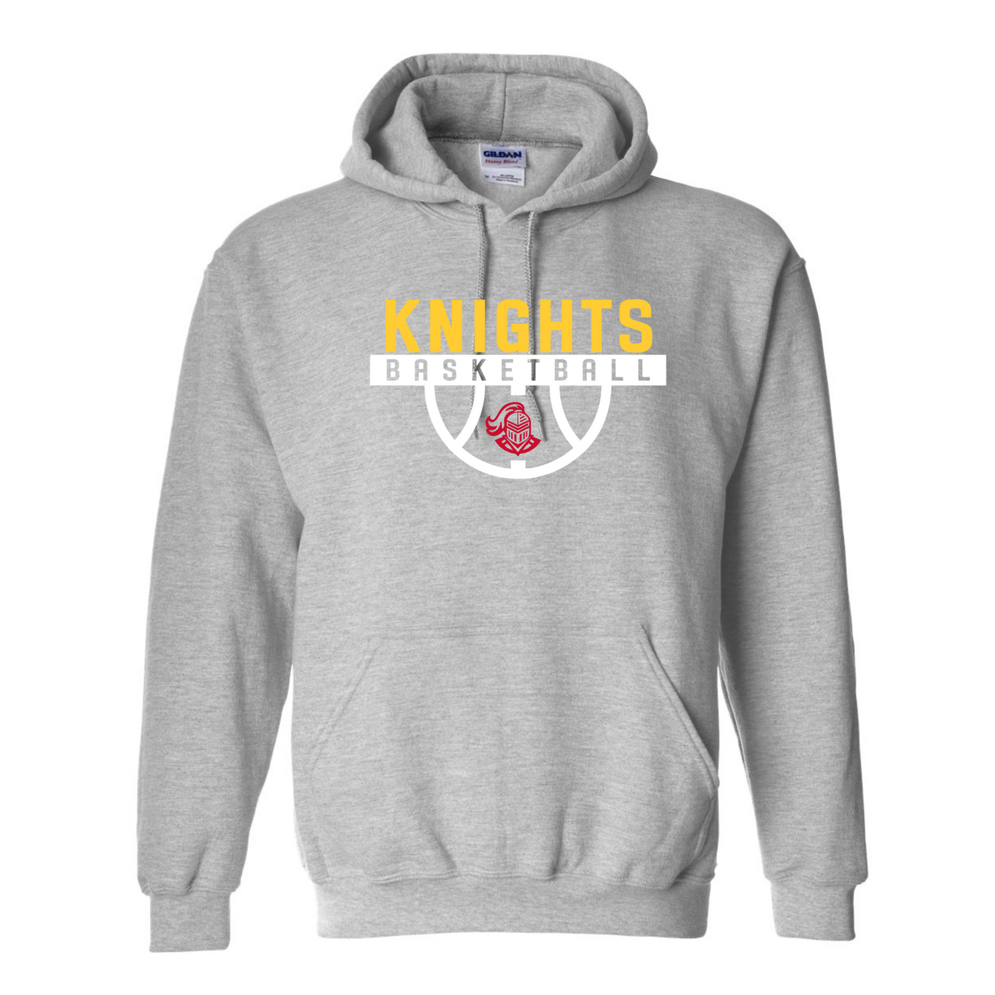 KNIGHTS Basketball Sweatshirt-*multiple color options- crew or hooded*