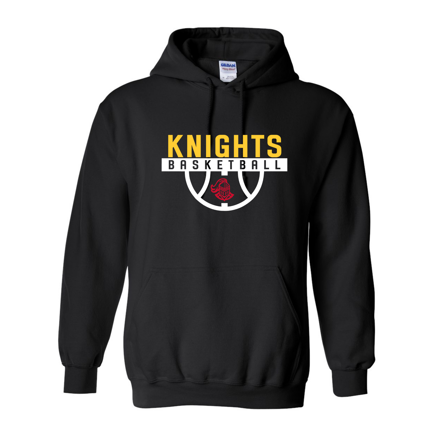 KNIGHTS Basketball Sweatshirt-*multiple color options- crew or hooded*