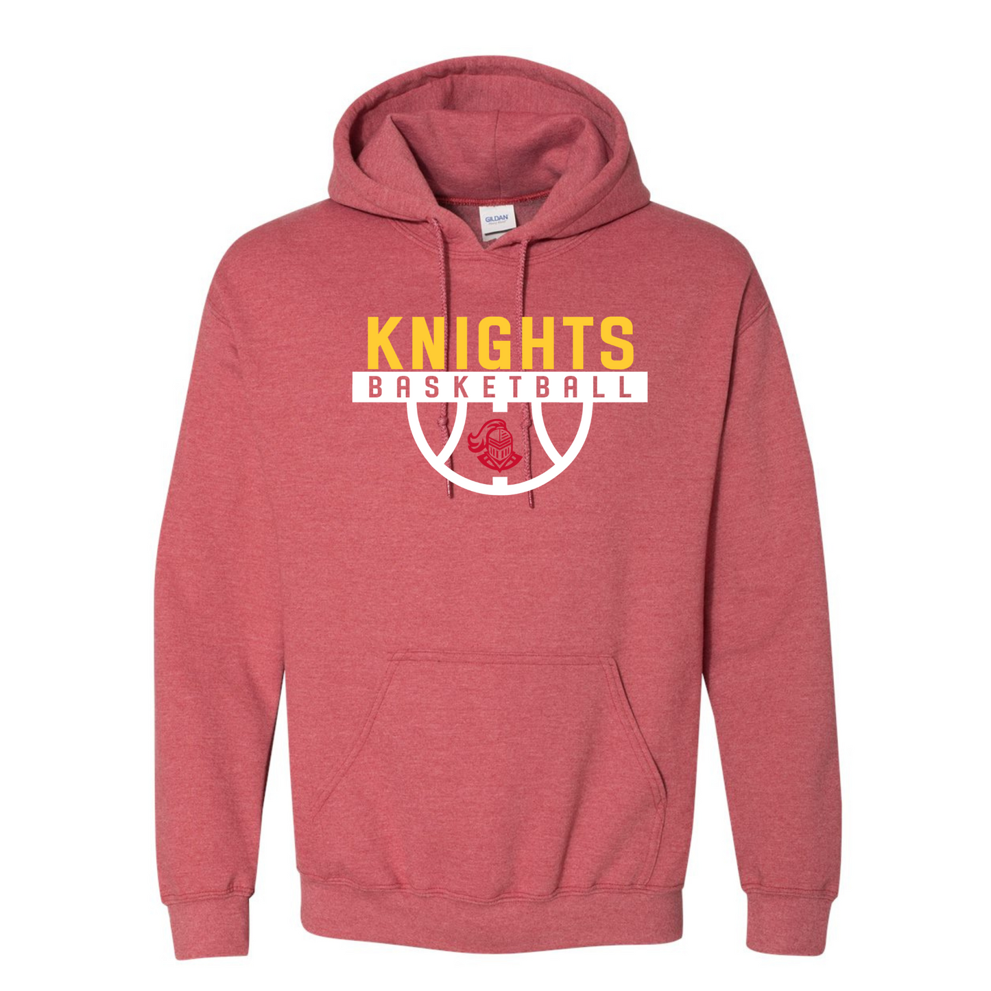 KNIGHTS Basketball Sweatshirt-*multiple color options- crew or hooded*