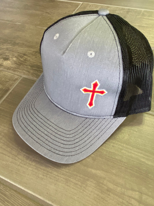 Kuemper Cross Port Authority Trucker Hat *restocking soon*