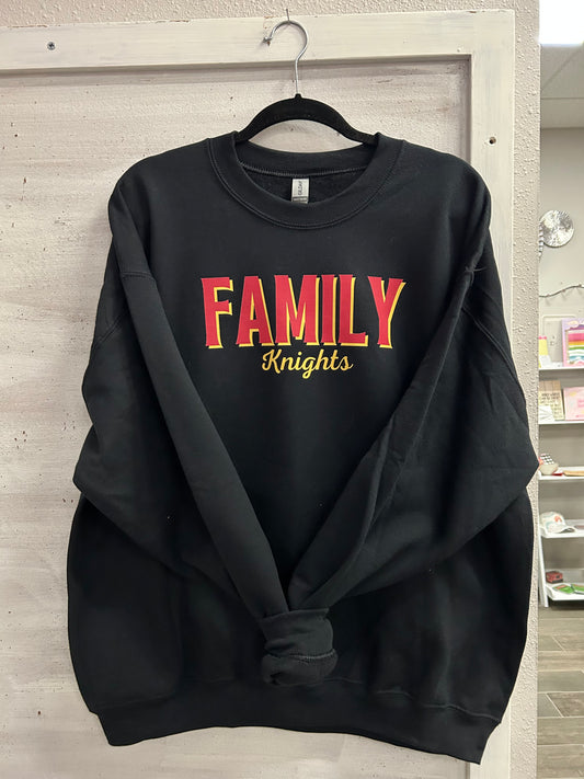 Knights Family - Black